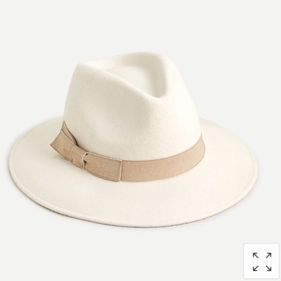 J. Crew Accessories - J. CREW Wool Western Hat with Grosgrain Trim New With Tag
